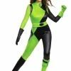 Disney Kim Possible Animated Series Women's Shego Costume