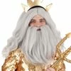Disney King Triton Beard And Wig Accessory Kit