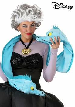 Disney The Little Mermaid Flotsam And Jetsam Costume Scarf