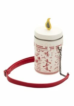 Disney Hocus Pocus Black Flame Loungefly Crossbody Bag -Disney shop loungefly disney hocus pocus black flame candle cr alt 3