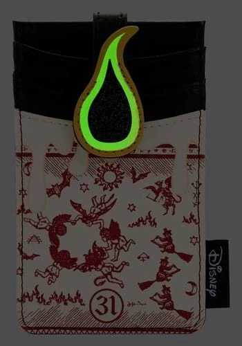 Loungefly Women's Disney Hocus Pocus Black Flame Wallet 4 Loungefly Women's Disney Hocus Pocus Black Flame Wallet - Image 2
