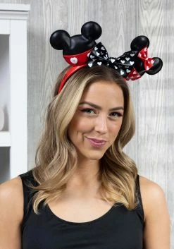 Loungefly Disney Mickey And Minnie Valentines Headband