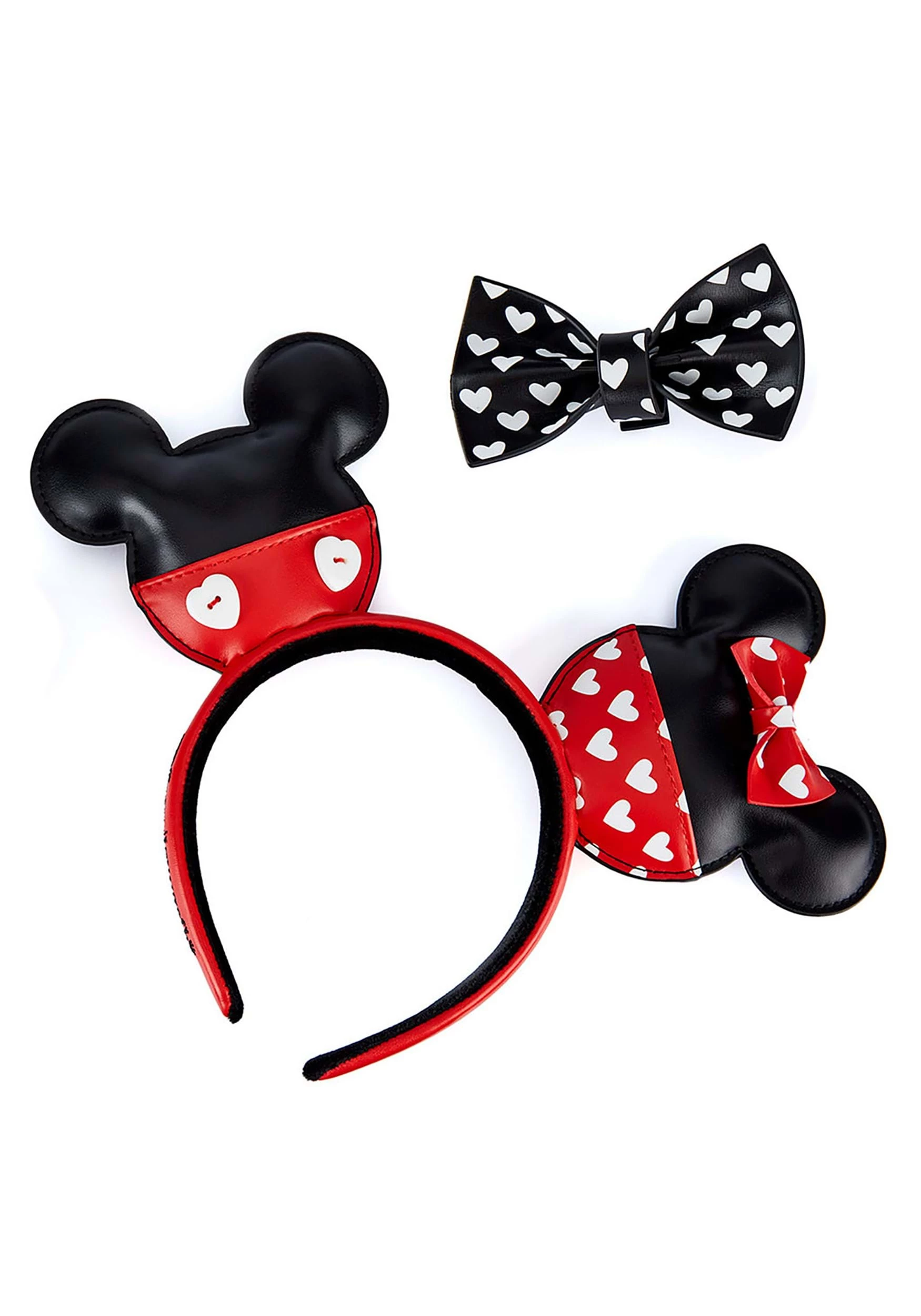 Loungefly Disney Mickey And Minnie Valentines Headband 4 Loungefly Disney Mickey And Minnie Valentines Headband - Image 2