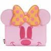 Adult Loungefly Disney Pastel Ghost Minnie Glow In The Dark Wallet -Disney shop loungefly disney pastel ghost minnie glow in the d