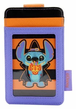 Loungefly Disney Lilo And Stitch Glow Halloween Candy Card Holder -Disney shop loungefly disney stitch glow halloween card holder alt 2