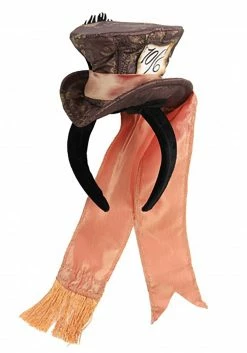 Disney Mini Mad Hatter Brown Headband -Disney shop mini mad hatter headband alt 2