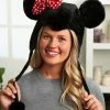 Disney Minnie Mouse Hoodie Hat -Disney shop minnie mouse hoodie hat