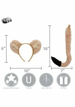 Disney Nala Tail & Ears -Disney shop nala ears tail alt 5