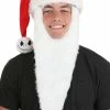 Disney Nightmare Before Christmas Jack Skellington Santa Hat With Beard 2 Disney Nightmare Before Christmas Jack Skellington Santa Hat With Beard -Disney shop nbc jack skellington santa hat