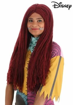 Disney Nightmare Before Christmas Sally Wig Costume Accessory