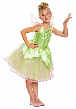 Disguise Disney Peter Pan Tinker Bell Costume For Girls
