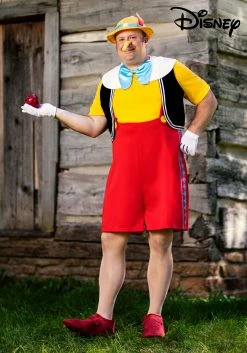 Adult Plus Size Deluxe Disney Pinocchio Costume