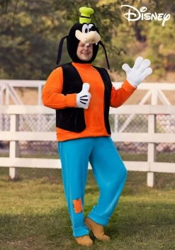 Disney Plus Size Deluxe Goofy Costume For Adults