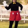 Disney Plus Size Deluxe Mickey Mouse Costume For Adults