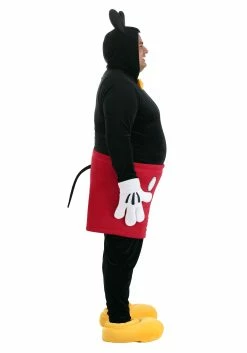 Disney Plus Size Deluxe Mickey Mouse Costume For Adults -Disney shop plus size deluxe mickey mouse costume alt 10