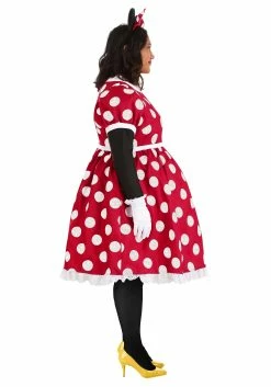 Disney Plus Size Deluxe Minnie Mouse Adult Costume -Disney shop plus size deluxe minnie mouse costume alt 3