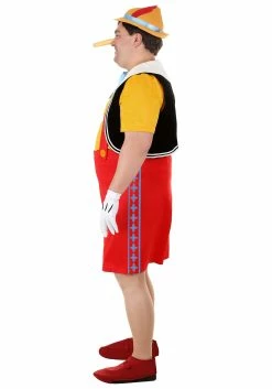 Adult Plus Size Deluxe Disney Pinocchio Costume 8 Adult Plus Size Deluxe Disney Pinocchio Costume -Disney shop plus size deluxe pinocchio costume alt 2