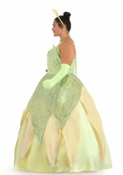 Armada Disney Princess And The Frog Women's Plus Size Deluxe Tiana Costume -Disney shop plus size deluxe tiana costume alt 6