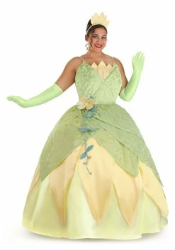 Armada Disney Princess And The Frog Women's Plus Size Deluxe Tiana Costume -Disney shop plus size deluxe tiana costume alt 7