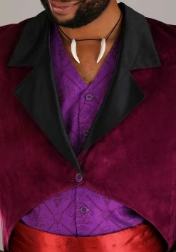 Disney Plus Size Dr. Facilier Costume For Adults -Disney shop plus size dr facilier costume alt 4