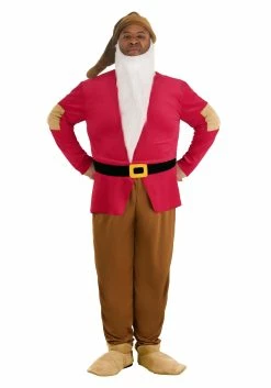 Adult Plus Size Disney Snow White Grumpy Dwarf Costume -Disney shop plus size grumpy dwarf costume alt 3