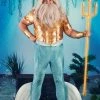 Disney Plus Size Little Mermaid King Triton Costume For Men
