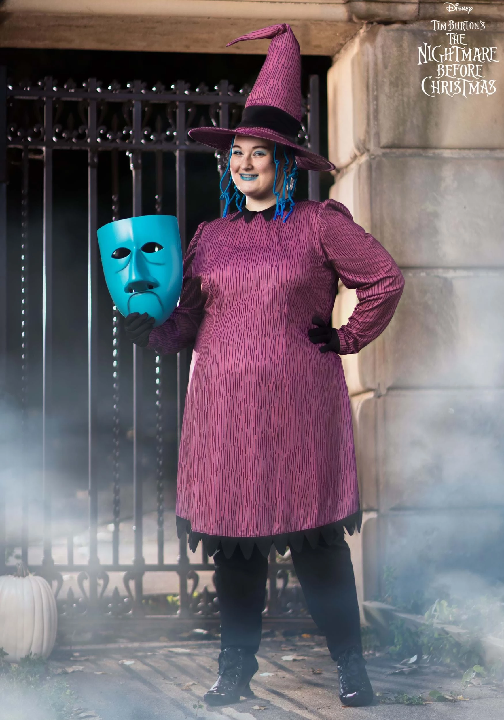 Disney Nightmare Before Christmas Plus Size Women's Shock Costume 3 Disney Nightmare Before Christmas Plus Size Women's Shock Costume