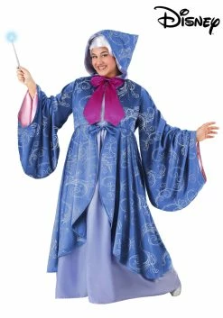 Disney Premium Fairy Godmother Plus Size Costume -Disney shop plus size premium fairy godmother costume alt 4