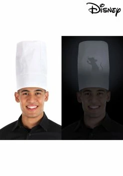 Disney Ratatouille White Light Up Chef Costume Hat