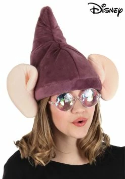 Disney Snow White Dopey Hat & Glasses Costume Kit