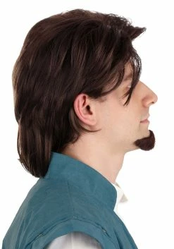 Disney Tangled Flynn Rider Wig & Goatee For Men -Disney shop tangled flynn rider wig goatee alt 3
