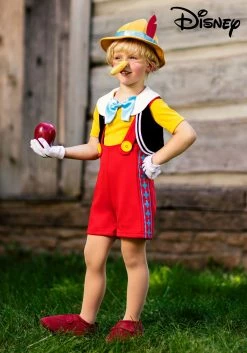 Deluxe Disney Pinocchio Costume For Toddlers