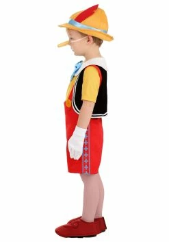 Deluxe Disney Pinocchio Costume For Toddlers -Disney shop toddler deluxe pinocchio costume alt 3