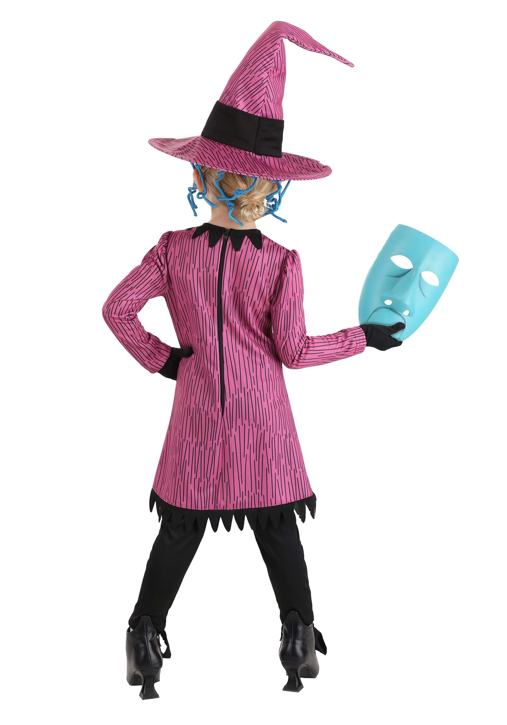 Girl's Disney Nightmare Before Christmas Shock Costume For Toddlers 5 Girl's Disney Nightmare Before Christmas Shock Costume For Toddlers - Image 3