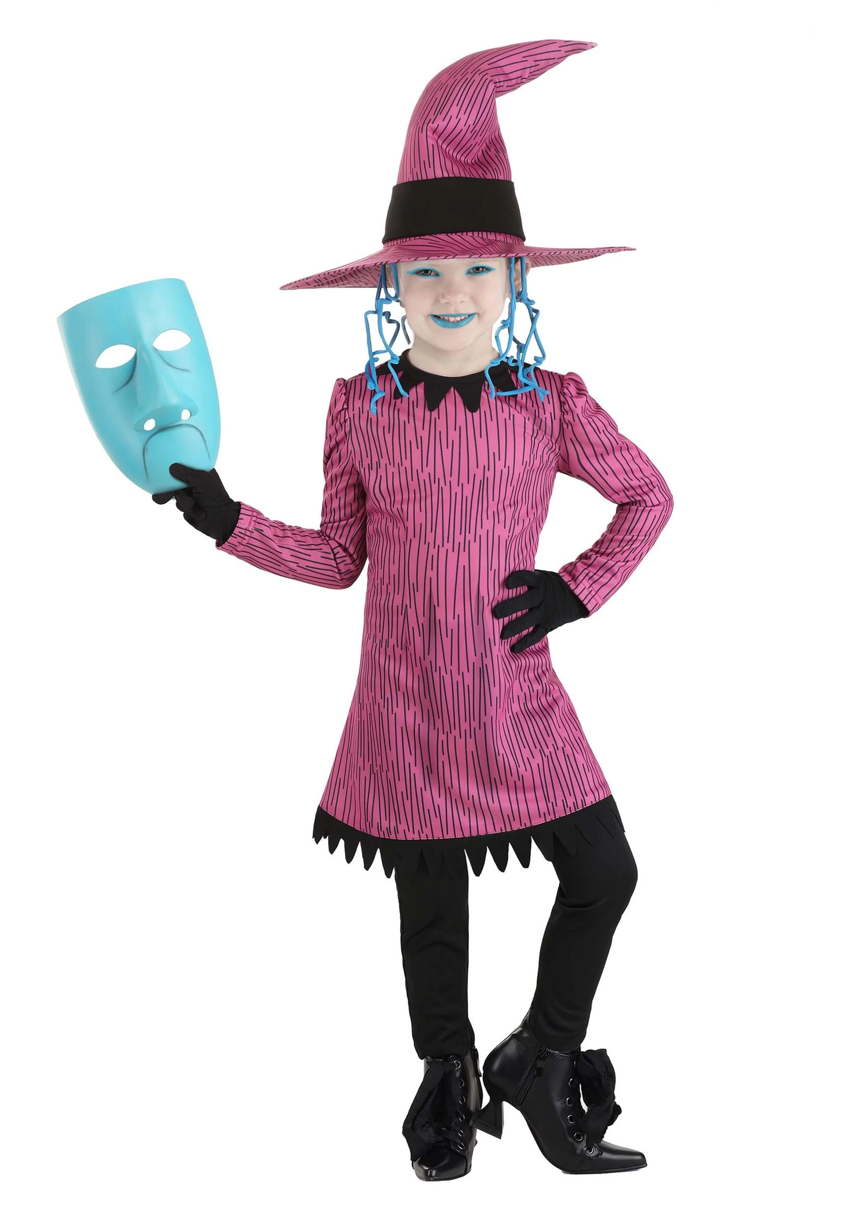 Girl's Disney Nightmare Before Christmas Shock Costume For Toddlers 6 Girl's Disney Nightmare Before Christmas Shock Costume For Toddlers - Image 4