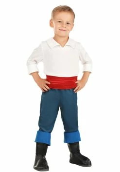 Armada Boy's Disney The Little Mermaid Prince Eric Toddler Costume -Disney shop toddler prince eric costume alt 3
