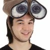 Disney Adult WALL-E Costume Plush Hat -Disney shop walle plush adult hat