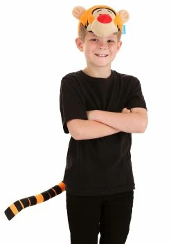 Disney Winnie The Pooh Tigger Soft-Sculpted Headband & Tail Accessory Kit